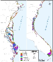 Likelihood of Shore Protection from Cape Cod to Key West