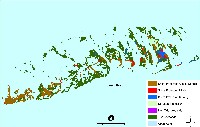 Key West and Big Pine Key, Monroe County, Florida:  sea level rise planning map