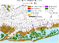 Nassau County, New York: sea level rise planning map