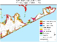 Montauk Point, New York: sea level rise planning map