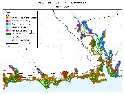 Sea Levei rise planning map of Middlesex County, Connecticut