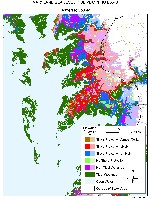 Crisfield sea level rise planning map